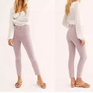 We The Free  Free People Corduroy Skinny Jeans 27